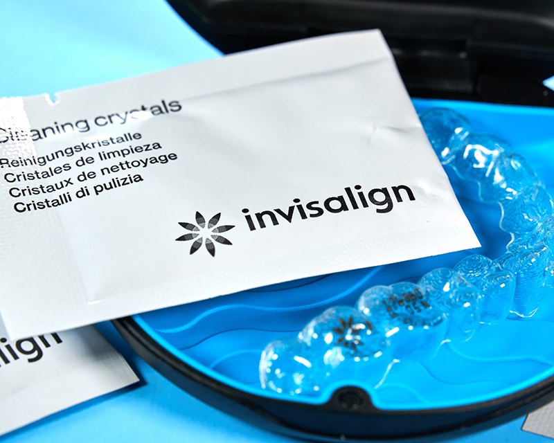Invisalign cleaning crystals Carmel IN orthodontists